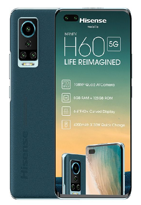 Hisense Infinity H60 5G 128GB Single Sim - Green – ACE MOBILE