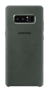 Samsung Note 8 Alcantara Cover - Green