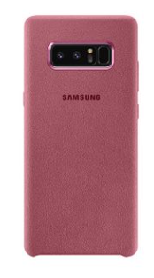 Samsung Note 8 Alcantara Cover - Pink
