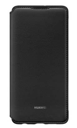 Huawei P30 Lite Wallet Flip Cover - Black