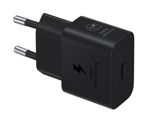 Samsung Original GaN USB-C Wall Charger 25W Without Cable - Black