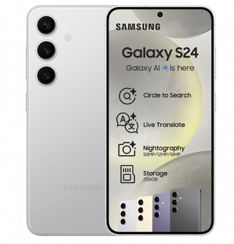 Samsung  S24 5G 256GB Dual Sim -Marble Grey