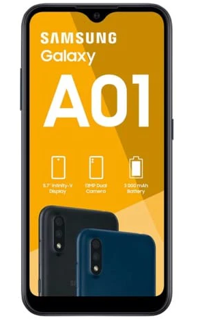 Samsung  A01 Dual Sim -Black