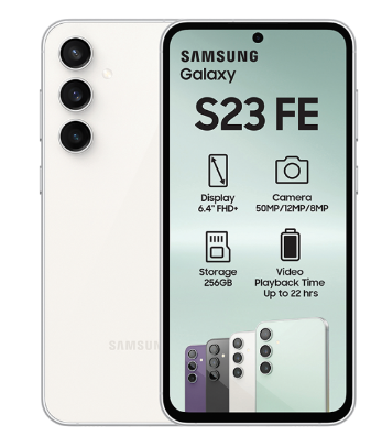 Samsung S23 FE 5G 256GB Dual Sim - Cream