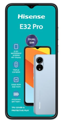 Hisense E32 Pro - Dual Sim - Blue